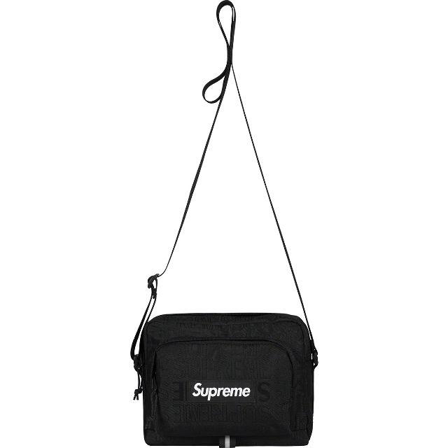 正規品 19ss Supreme Shoulder Bag BLACK 2 - ショルダーバッグ