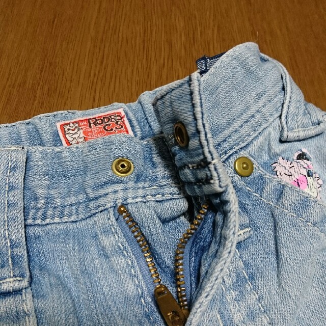 RODEO CROWNS(ロデオクラウンズ)のRODEO デニムS キッズ/ベビー/マタニティのキッズ服女の子用(90cm~)(パンツ/スパッツ)の商品写真