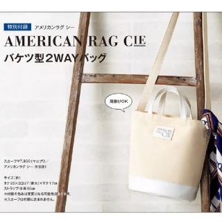 アメリカンラグシー(AMERICAN RAG CIE)の【専用】オトナミューズアメリカンラグ シー バケツ型2WAYトート(ショルダーバッグ)