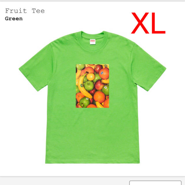 Tシャツ/カットソー(半袖/袖なし)Supreme Fruit Tee XL 緑 Green