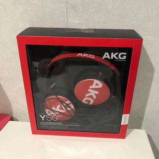 AKG Y50 red(ヘッドフォン/イヤフォン)