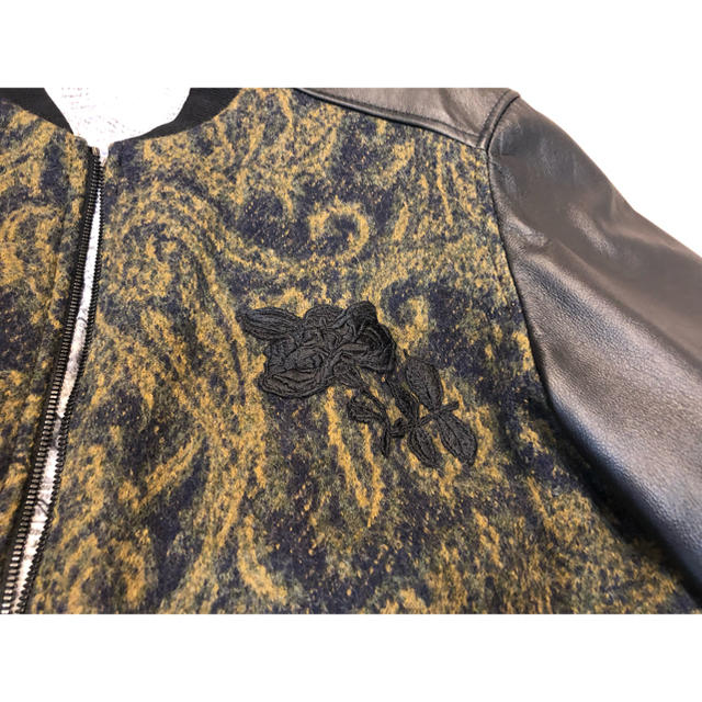 ETRO(エトロ)のエトロ レザーブルゾン カバー付き メンズのジャケット/アウター(ブルゾン)の商品写真