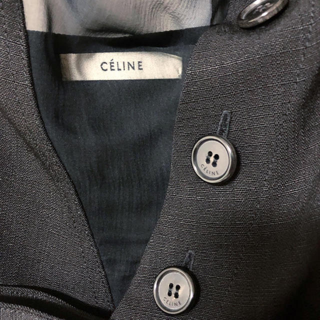 celine(セリーヌ)のCELINE 新品ブラックドレス レディースのフォーマル/ドレス(ロングドレス)の商品写真