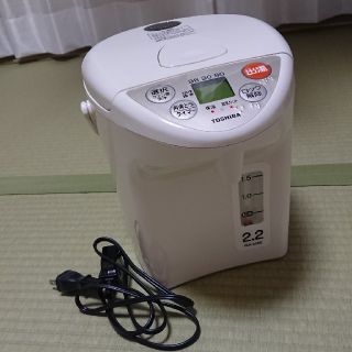 トウシバ(東芝)の未使用・電気ポット2.2L(電気ポット)