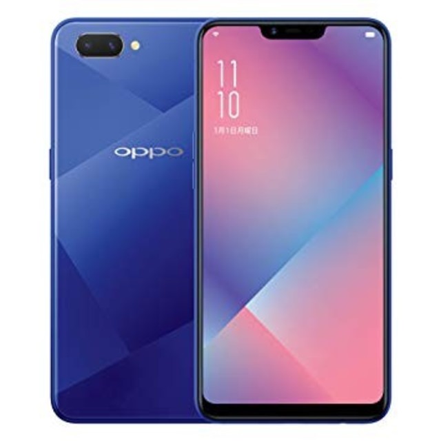 新品未開封 OPPO R15 Neo 3GB  青 simフリー DSDVスマートフォン/携帯電話