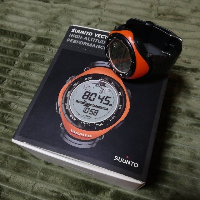 SUUNTO - 日本百名山完登様専用:廃盤 スントベクター SUUNTO VECTOR ... suunto vector オレンジ