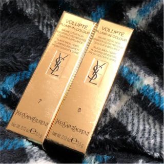 イヴサンローランボーテ(Yves Saint Laurent Beaute)の新品未使用 YSL ヴォリュプテ プランプインカラー 限定 セット(口紅)