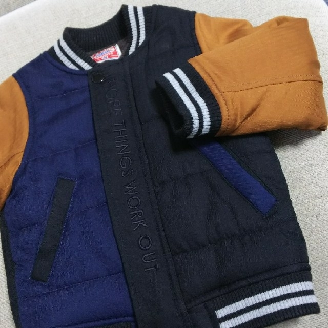 F.O.KIDS(エフオーキッズ)の☆amoさん専用☆100cm*スタジャン(裏起毛) キッズ/ベビー/マタニティのキッズ服男の子用(90cm~)(ジャケット/上着)の商品写真