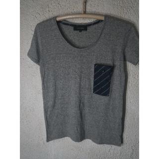 シップスジェットブルー(SHIPS JET BLUE)の3273　シップス　胸ポケット付き　デザイン　tシャツ　人気(Tシャツ(半袖/袖なし))
