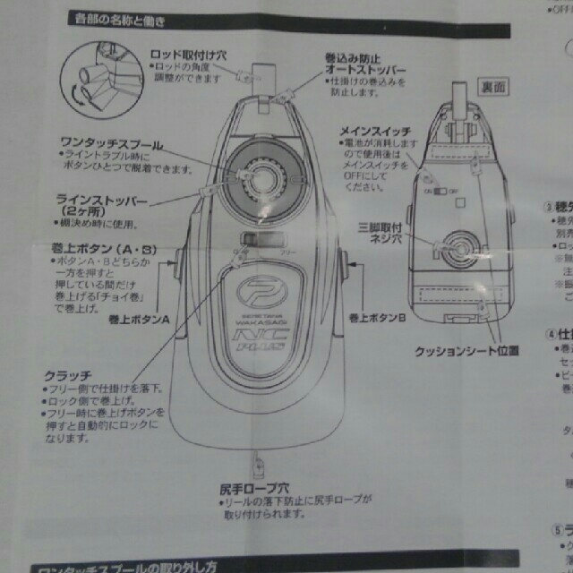 プロックス　ワカサギ電動リール　２個セット 3