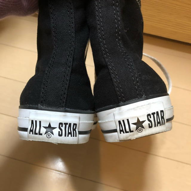 CONVERSE(コンバース)のコンバース ハイカット 黒 レディースの靴/シューズ(スニーカー)の商品写真