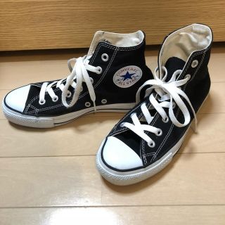 コンバース(CONVERSE)のコンバース ハイカット 黒(スニーカー)