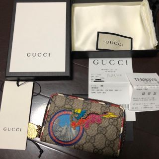 グッチ(Gucci)のGUCCI 財布 刺繍 ミニ財布 エンブロイダリー(財布)