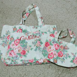 キャスキッドソン(Cath Kidston)のキャスキッドソン　バッグ（小はおまけ）(トートバッグ)