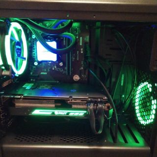 水冷ゲーミングPC i7 8700k GTX1080ti SSD 500GB (デスクトップ型PC)