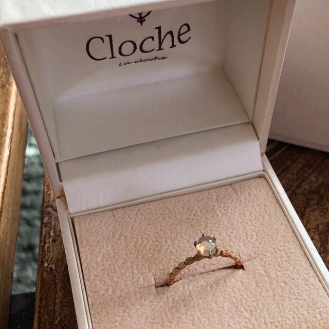 Cloche クロチェ オパールリング YG 11号 レディースのアクセサリー(リング(指輪))の商品写真