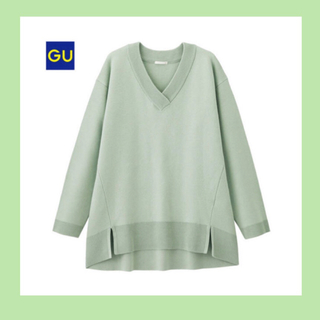 ジーユー(GU)の春先活躍✿タグ付き 未使用 オーバーサイズセーター(ニット/セーター)