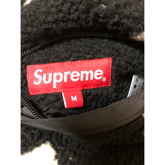 Supreme(シュプリーム)のsuprem reversible logo fleece jacket メンズのジャケット/アウター(ブルゾン)の商品写真