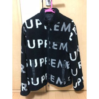 シュプリーム(Supreme)のsuprem reversible logo fleece jacket(ブルゾン)