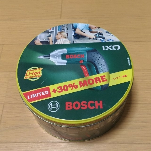 BOSCH(ボッシュ)のBOSCH 3.6V電動ドライバー 1.3Ah特別品 USED 箱は缶です！ スポーツ/アウトドアの自転車(工具/メンテナンス)の商品写真
