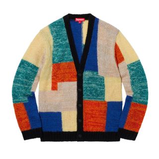 シュプリーム(Supreme)のSupreme Patchwork Mohair Cardigan(カーディガン)