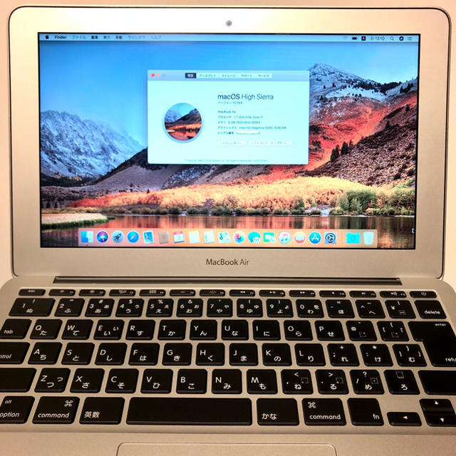 MacBook Air 11インチ i7  8GB 512GB 2014 美品