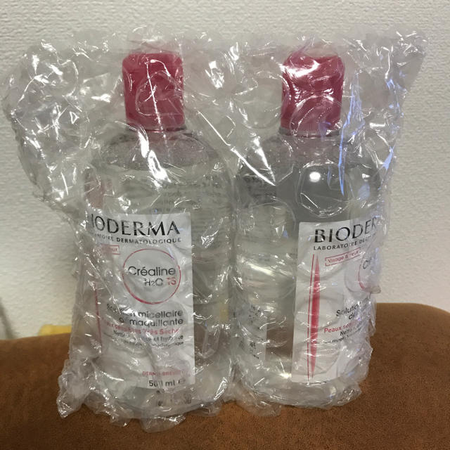 BIODERMA(ビオデルマ)のビオデルマ 500ml 2本セット 新品未使用品 コスメ/美容のスキンケア/基礎化粧品(クレンジング/メイク落とし)の商品写真