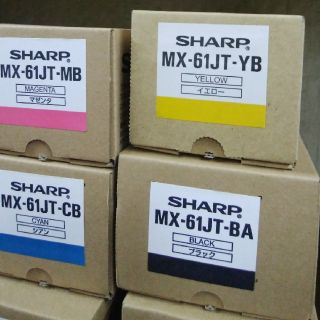 シャープ(SHARP)のSHARP　コピー機純正トナー　MX61JT(OA機器)