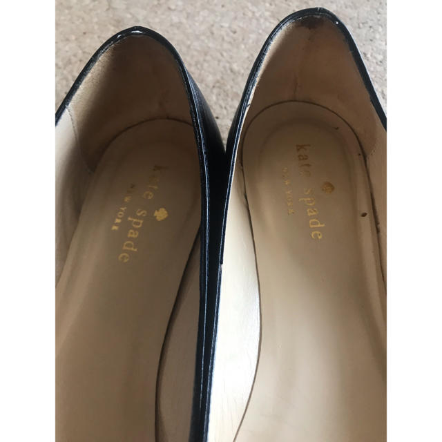 kate spade new york(ケイトスペードニューヨーク)のケイトスペード スペードシリーズバレエシューズ35.5 22.5 レディースの靴/シューズ(バレエシューズ)の商品写真