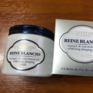 ロクシタン(L'OCCITANE)の【未使用品】ロクシタン レーヌブランシュ ホワイトニングオーバーナイトケア(美容液)