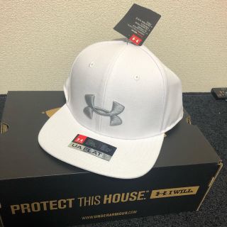 アンダーアーマー(UNDER ARMOUR)のアンダーアーマーキャップ！ホワイト (キャップ)