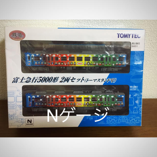 TOMMY(トミー)のNゲージ富士急行5000形（トーマスランド）2両セット エンタメ/ホビーのおもちゃ/ぬいぐるみ(鉄道模型)の商品写真