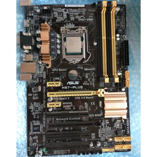 i7 cpu・メモリ8GB・マザーボード まとめ売り(PCパーツ)