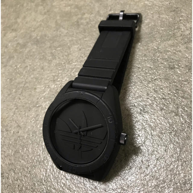 アディダス 腕時計 マットブラック | フリマアプリ ラクマ