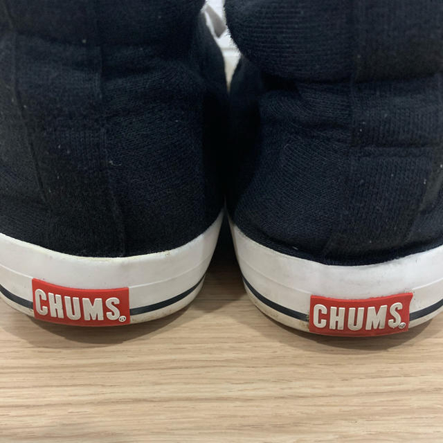 CHUMS(チャムス)のチャムス CHUMS  スニーカーブラック 黒 ハイカットアトモス コラボ メンズの靴/シューズ(スニーカー)の商品写真