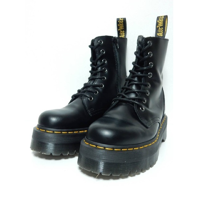 Dr.Martens(ドクターマーチン)の極上美品！2016AW限定！ドクターマーチンJADONダブルソール8ホール厚底 レディースの靴/シューズ(ブーツ)の商品写真