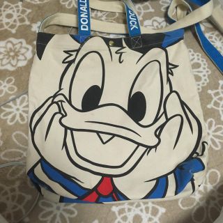 ディズニー(Disney)のドナルド お顔持ちトート (キャラクターグッズ)