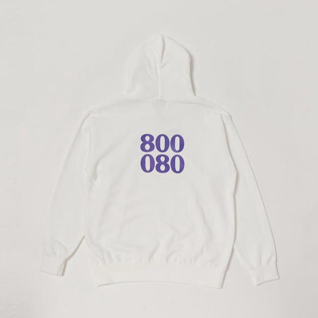 purplethings【19SS】"800" HOODIE
