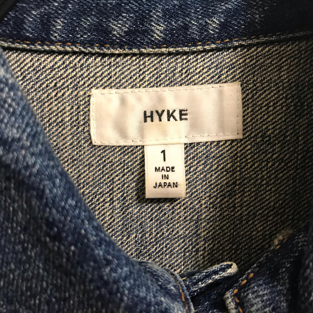 HYKE(ハイク)のHYKE ハイク デニム ジャケット TYPE2 サイズ1 レディースのジャケット/アウター(Gジャン/デニムジャケット)の商品写真