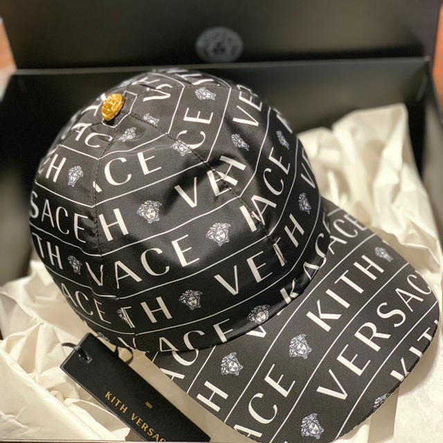 最安値❗️早い者勝ち❗️ kith Versace コラボ キャップ - キャップ