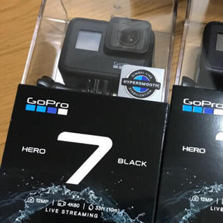 ゴープロ(GoPro)の新品未開封   Go Pro HERO7 BLACK  カメラ (ビデオカメラ)