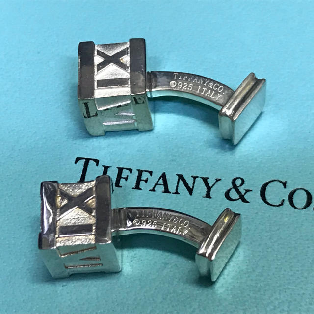 Tiffany & Co. - ティファニー 希少 限定 キューブ アトラス カフス ...