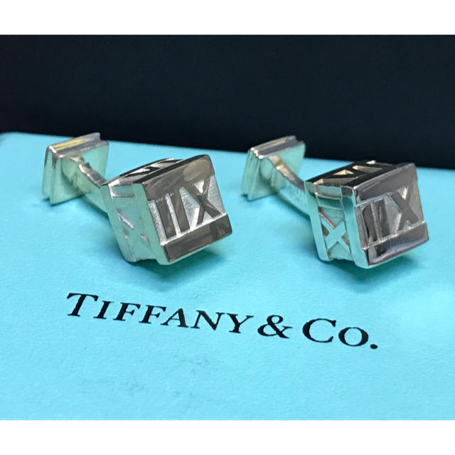 Tiffany & Co. - ティファニー 希少 限定 キューブ アトラス カフス ...