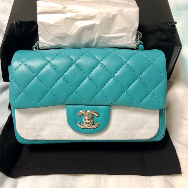CHANEL - Julie様専用☆シャネル☆ミニマトラッセ・エメラルドグリーン