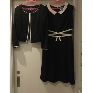 トッカ(TOCCA)のTOCCA size４ M～L ブラック×ベージュ(スーツ)