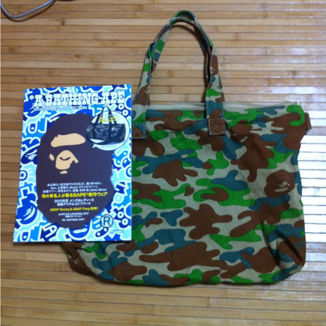 A BATHING APE(アベイシングエイプ)のエイプ付録 レディースのバッグ(トートバッグ)の商品写真