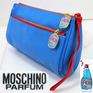 モスキーノ(MOSCHINO)のMOSCHINO　モスキーノ「フレュッシュコスメポーチ」新品未使用3500円(ポーチ)