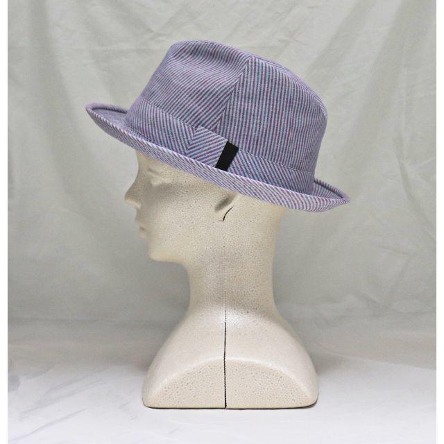 Borsalino(ボルサリーノ)の新品イタリー製【ボルサリーノ 】麻100％ 中折れハット 59cm(L) メンズの帽子(ハット)の商品写真