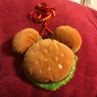 ディズニー(Disney)のディズニー パスケース ハンバーガー(キャラクターグッズ)