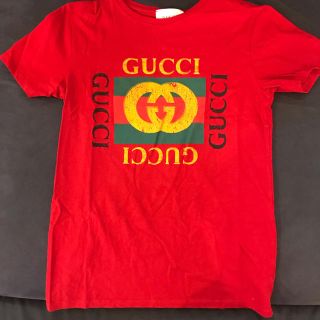 グッチ(Gucci)のGUCCI♡ロゴTシャツ♡サイズ12なので大人も子供もOK!(Tシャツ/カットソー)